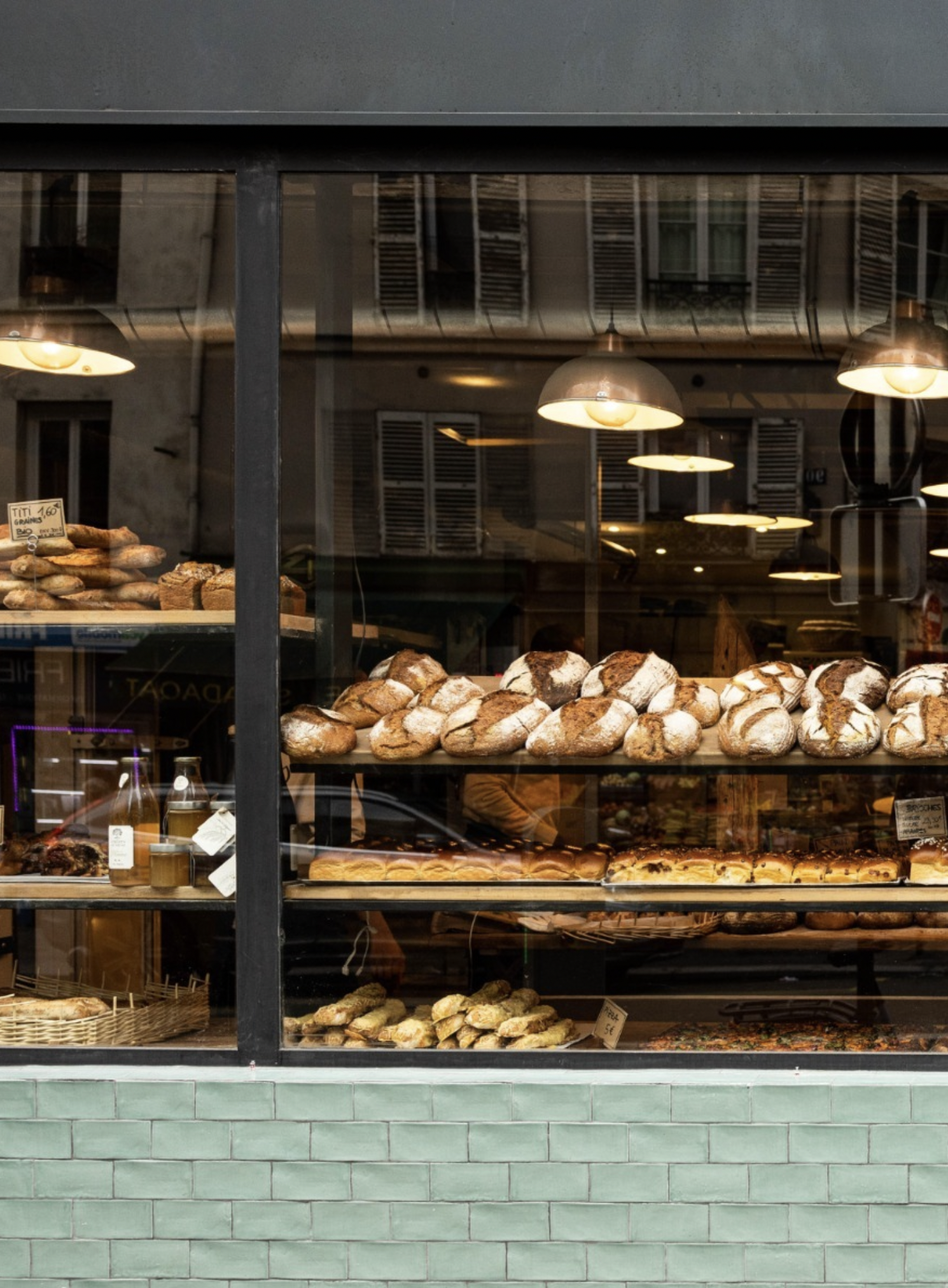 boulangerie vitrine pain viennoiserie