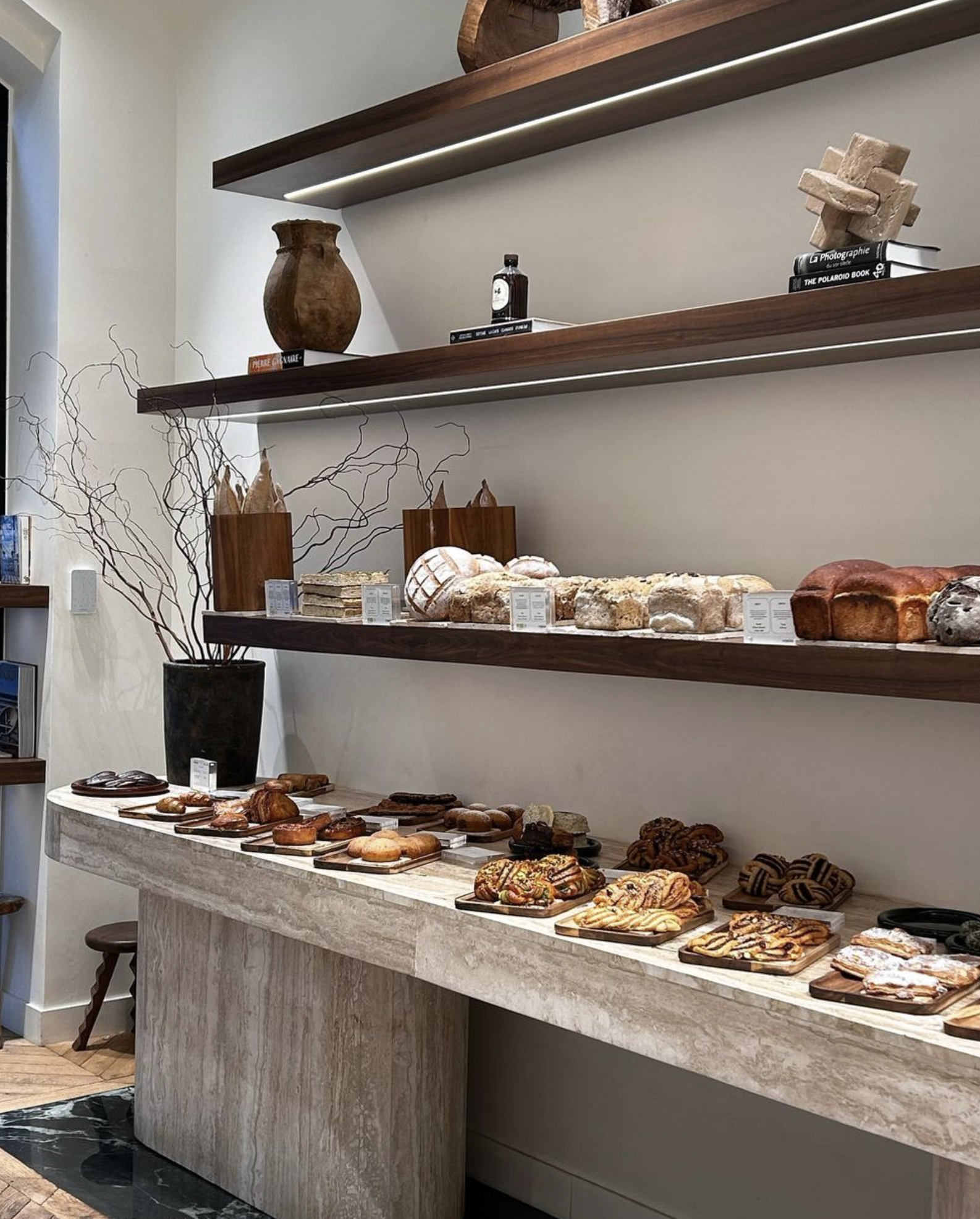 Vitrine boulangerie copains